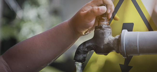 Child open water valve